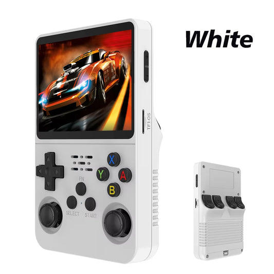 R36S Retro Handheld Video Game Console Linux System 3.5 Inch IPS Screen Portable Pocket Video Player R35S 64GB Games